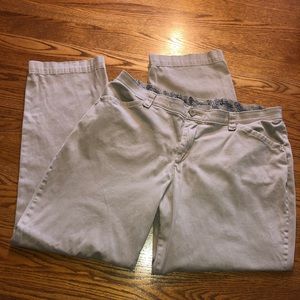Lee comfort stretch khakis 18W